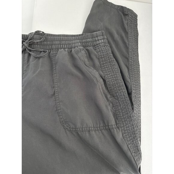 Banana Republic Pants Sz Large Quiet Luxury Jogger Gray Tencel Lyocell Eco Comfy - Picture 11 of 12